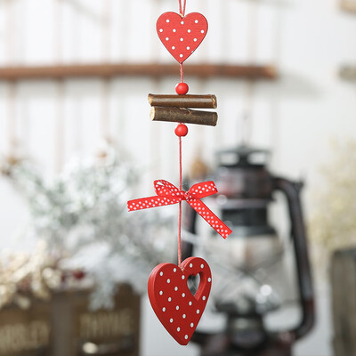 

Toponeto New Wooden Pendant Christmas Tree Creative Christmas Party Decoration Pendants