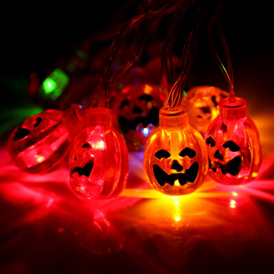 

Indoor Battery Powered 1020 LED Pumpkin String Lights Christmas Party Decor LampsPumpkin String Light Decoration String Light