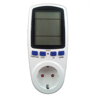 

EU Plug Digital Voltage Power Analyzer Monitor Tester Wattmeter Power Energy Meter Automatic Kwh Power Switch 0-9999cost
