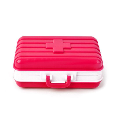 

6 Grids Mini Portable Pill Box Tablets Case Medicine Box Pill Container Organizer Jewelry Storage Box