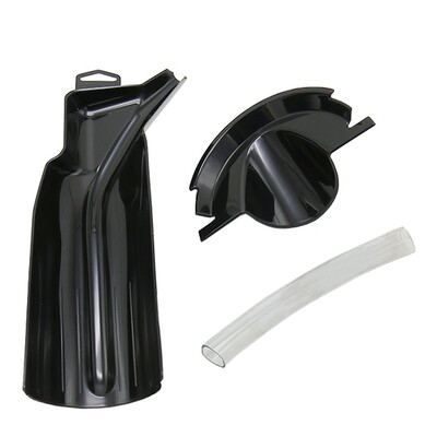 

1 Set Motorcycle Primary Case Oil Fill Drip-Free Oil Funnel Kit Orange Practical