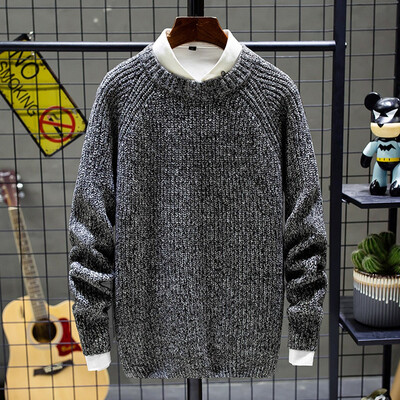 

Toponeto Mens New Autumn Winter Casual Long Sleeve Knitting Sweaters Tops Blouse