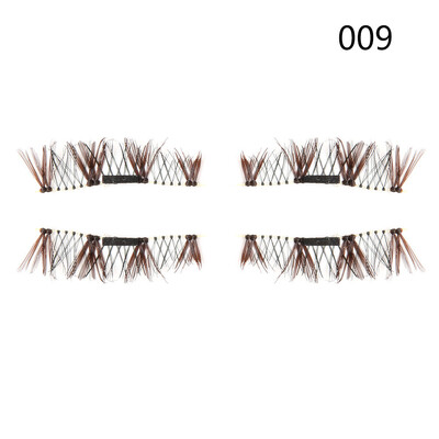 

〖Follure〗1 Pair 3D Magnetic False Eyelashes Lashes Reusable False Magnet