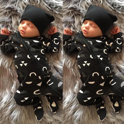 

Toddler iInfant Baby Boys Girls Warm Bodysuit Jumpsuit Romper Outfits Sleepwear Kids Clothes