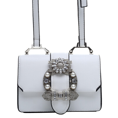 

Net red texture small square bag foreign air shoulder bag casual Messenger small bag female 2019 new wave Korean version of the Messenger bag