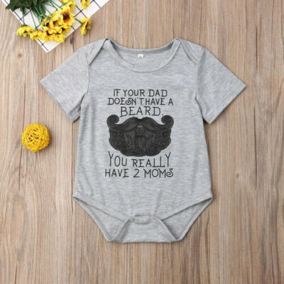 

US Infant Baby Boy Girl Romper Bodysuit Jumpsuit Summer Clothes Outfits Sunsuit