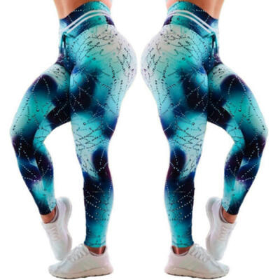 

Women Push Up Yoga Leggings Workout High Waist Gym Sports Pants Running Trousers