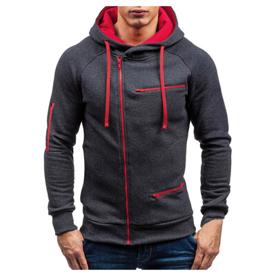 

Toponeto Men Couple Warm Solid Zipper Stand Collar Long Sleeve Sport Outdoor Coat Outwear