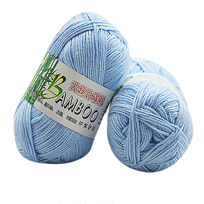 

Siaonvr New 100 Bamboo Cotton Warm Soft Natural Knitting Crochet Knitwear Wool Yarn 50g