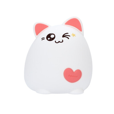 

〖Follure〗Lovely Cute Smile Face Night Light Children Bedroom Decor Mini LED Lamp Bulb