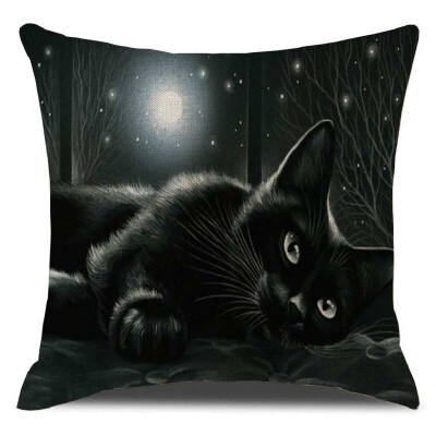 

〖Follure〗Halloween Pumpkin Pillow Cover Pillowcases Decorative Sofa Cushion Cover