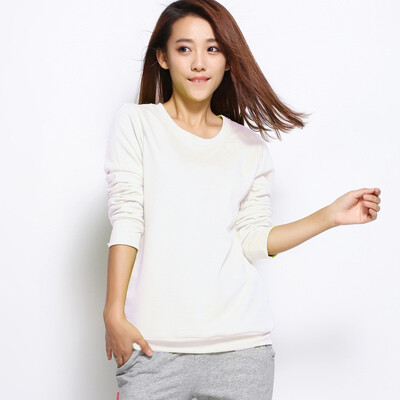

Women Clothes Hoodies Unisex Men Korean Hooded Summer Long Sleeve Plain Sweater Ready Stock