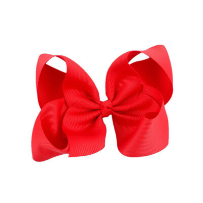 

〖Follure〗Big Hair Bow Boutique Grosgrain Ribbon Hairpins Hairpins Headwear For Women Girl
