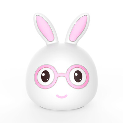 

〖Follure〗USB Charging Silicone Rabbit LED Colorful Portable Night Light House Party Decor