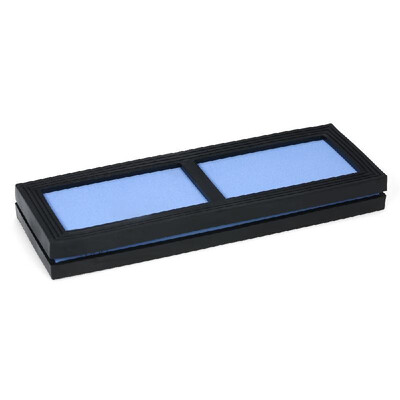 

1000 Grit Sharpening Stone Knife Sharpening Stone Knives Grindstone with Rubber Stone Holder Fine Whetstone 1806015mm