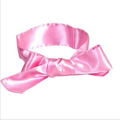 

SUNSIOM Multicolor Satin Blindfold Eye Mask Couple Game Cosplay Soft Love Cover