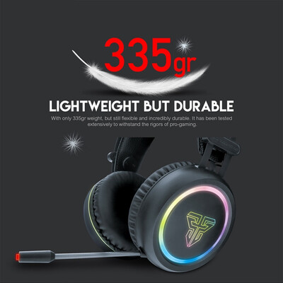 

FANTECH Pro Gaming Headset Fantech Hg15 71 Channel RGB Gaming Headset Noise Reduction Microphone USB Wired