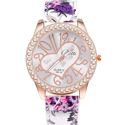 

Relogio Feminino WomenS Creative Watch Leather Band Stainless Steel Quartz Wristwwatch Ladies Diamond Luxury Watches
