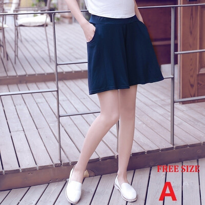 

New modal shorts Short Autumn Summer Women loose large size Casual Home Elasticity Hot Short Wide leg F2