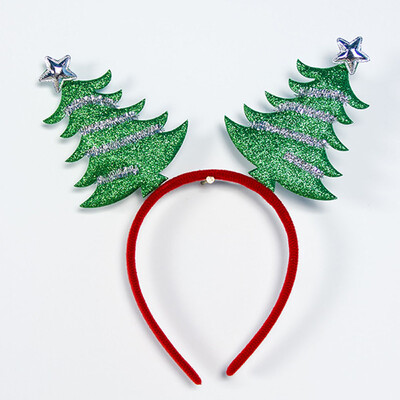 

Christmas Kids Sequin Elk Antlers Hairband Adult Headband Xmas Party Decor