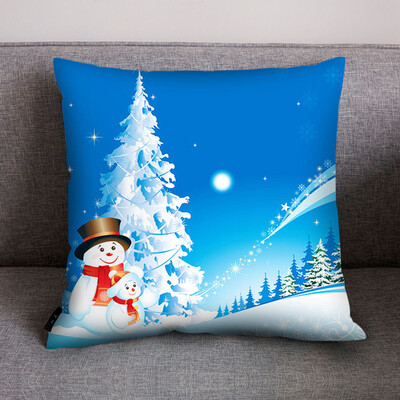 

Tailored Print Pillow Case Polyester Sofa Car Cushion Cover Home Decor