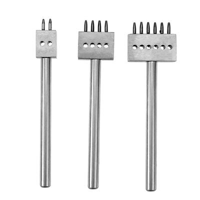 

8mm Craft Leather Punching DIY Row Circular Cut Stitched Hole Spacing Tool