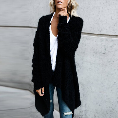 

Womens Irregular Warm Coat Autumn Winter Long Sleeve Pullover Cardigan Jackets