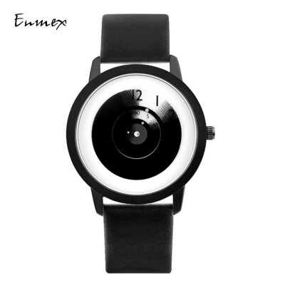 

Holiday gift mens watch Enmex focus concept watch designer creative design cool temperament simple watch