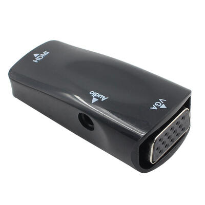 

HDMI Female to VGA Female Converter Adapter 1080P With Audio Cable For PC