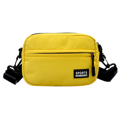 

Fashion Unisex Boys Girls Nylon Zipper Shoulder Bags Casual Crossbody Bag