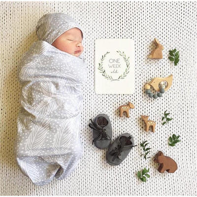 

New Toddler Kids Newborn Baby Boys Girls Stretch Wrap Swaddle Blanket Bath Towel