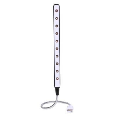 

10 LED Flexible USB Laptop Table Desk Lamp Work Children Night Lights
