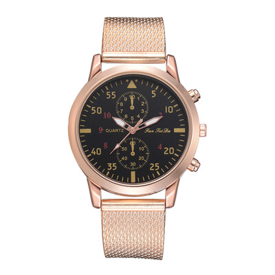 

Gobestart Quartz Wrist Silica Gel Strip Watch Strap Analog Slim Dial Casual