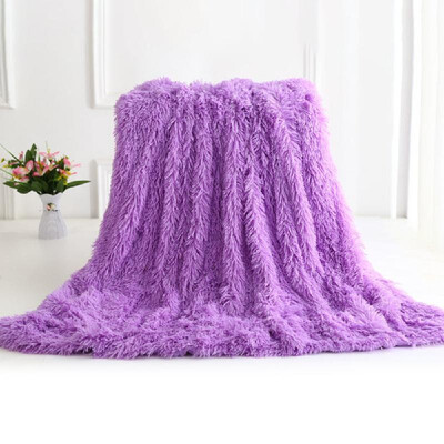 

Long Fur Throw Blanket Super Soft Long Shaggy Faux Fur Lightweight Warm Cozy Plush Fluffy Decorative Blanket for Couch Bed Chair 6