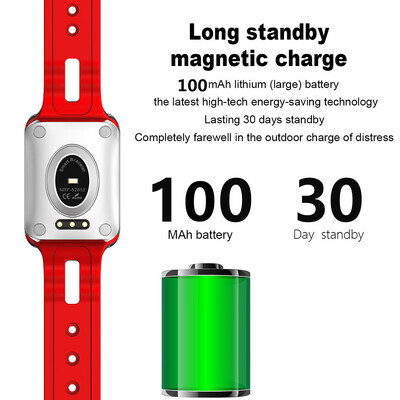 

TF1 Smart Band OLED Touch Screen Motion Heart Rate Blood Pressure Sleep Monitoring Smart Bracelet Calls & Apps Reminder 100mAh Lon