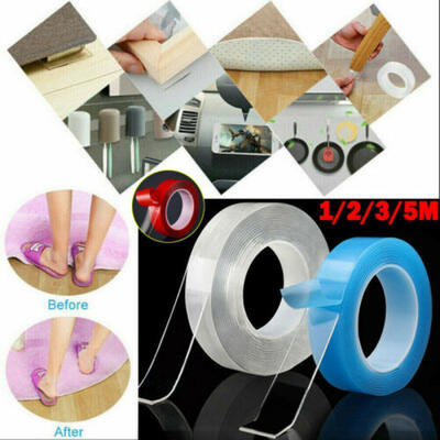 

Multifunction Double-Sided Adhesive Tape Traceless Washable Removable Nano Tape