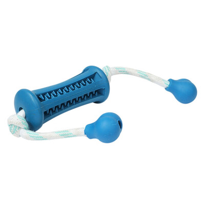 

Pet Dogs Chew Rubber Toys through Rope Resistant Bite Interactive Toy Dog to Clean Tooth