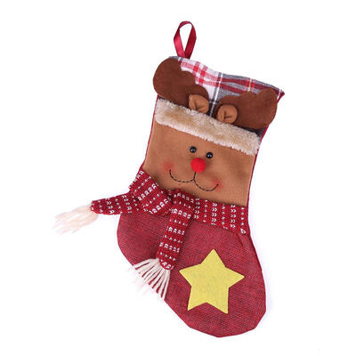 

Plaid Supplies Christmas Decorations Commodity Gift Bag Stocking