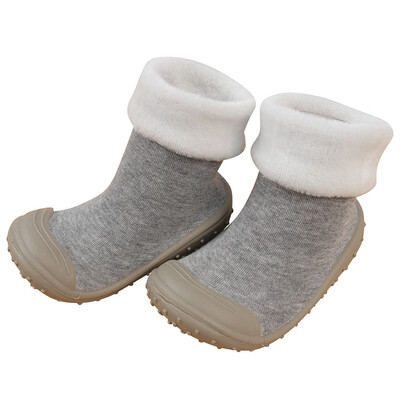

Baby Infant Toddler Girls Boys Solid Winter Warm Prewalker Socks Shoes