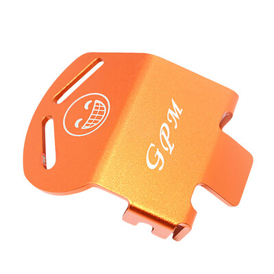 

Siaonvr Aluminum FR Gear Box Bottom Protector Mount SMILE FACE For TraxxasTRX4 RC Car