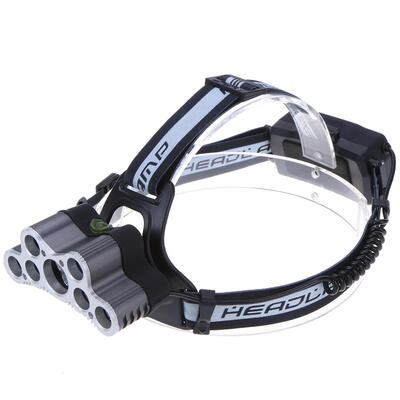 

T6 Adjustable Head Lamp Waterproof Camping Nightlight with Battery Charger