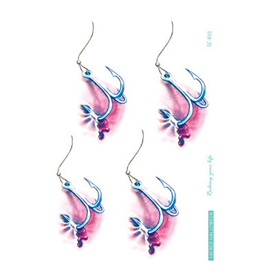 

〖Follure〗Waterproof Temporary Tattoo Sticker Scar Terror Wound Blood Injury Halloween Hot