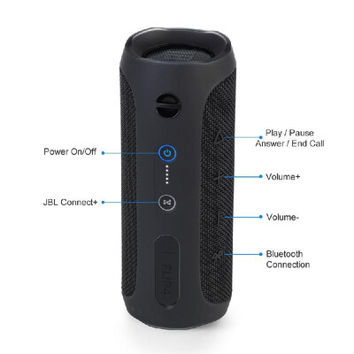 

JBL Flip4 Wireless Bluetooth Speaker IPX7 Waterproof Outdoor Speakers w3000mAh Rechargeable Battery