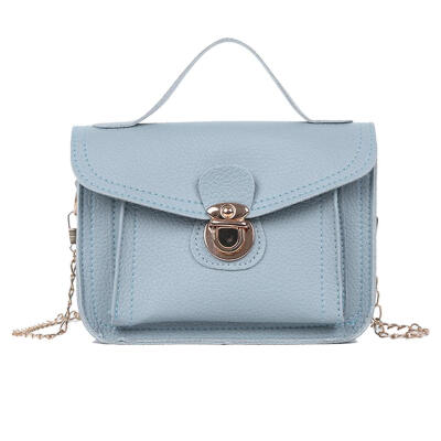 

Solid Color Crossbody Shoulder Handbags Women Small Chain Messenger Bags