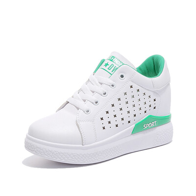 

Small whiteboard shoes female 2019 summer summer autumn shoes wild increase orgasm shoes net red thick bottom white shoes autumn