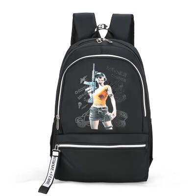 

Three-level bag jedi survival chicken backpack male backpack fashion junior high school students backpack large capacity female