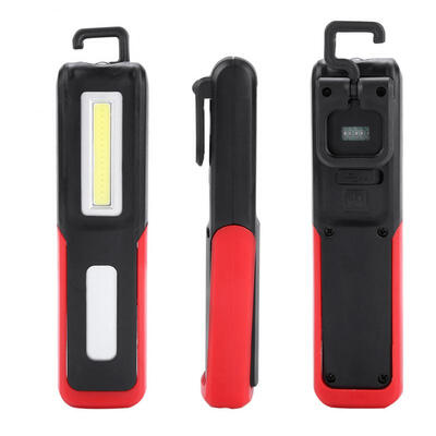 

Greensen USB Charging with Magnetic Bracket LED Flashlight Outdoor Lighting COB Work Car Emergency Light