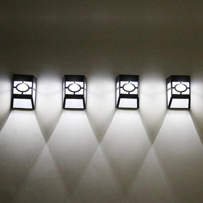 

4pcs Solar lights outdoor wall lamp garden garden lamp lights waterproof