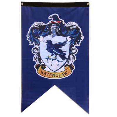 

4930inch Flag Banners Gryffindor Slytherin Hufflerpuff Ravenclaw Boys Girls Kids Decor Harry Potter Christmas Party Supplies