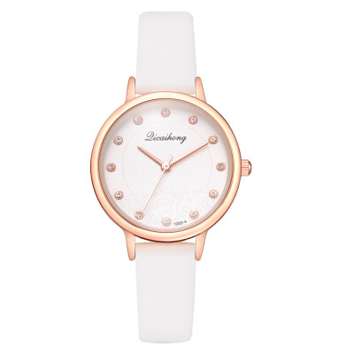 

Fashion simple temperament girls watch sizzling hot selling popular belt alloy student quartz watch